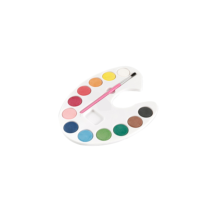 24colors Watercolors Paint Cake