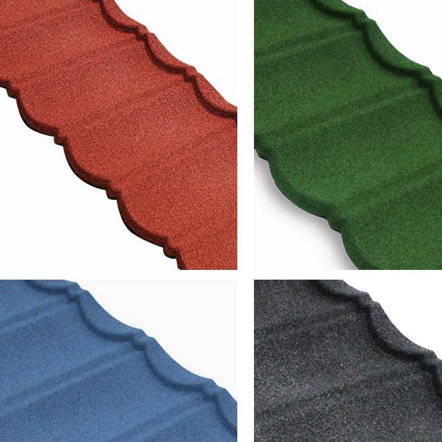 Color Stone Coated Metal Roofing Sheets