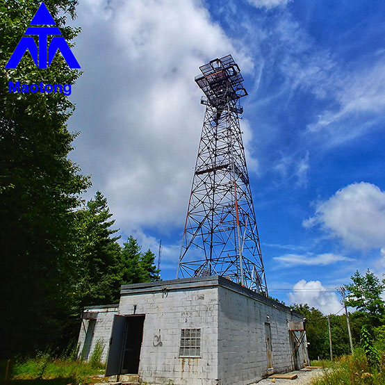 What are different types of towers used in power transmission system?