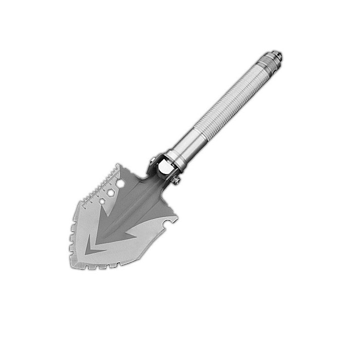 What are the dimensions of a military shovel?