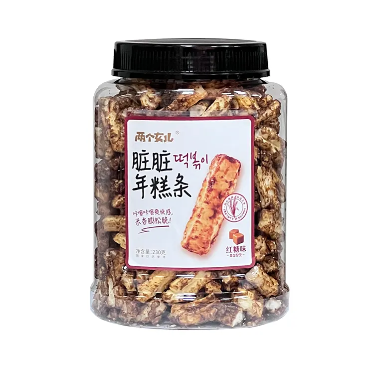 What are Chinese rice crackers made of?