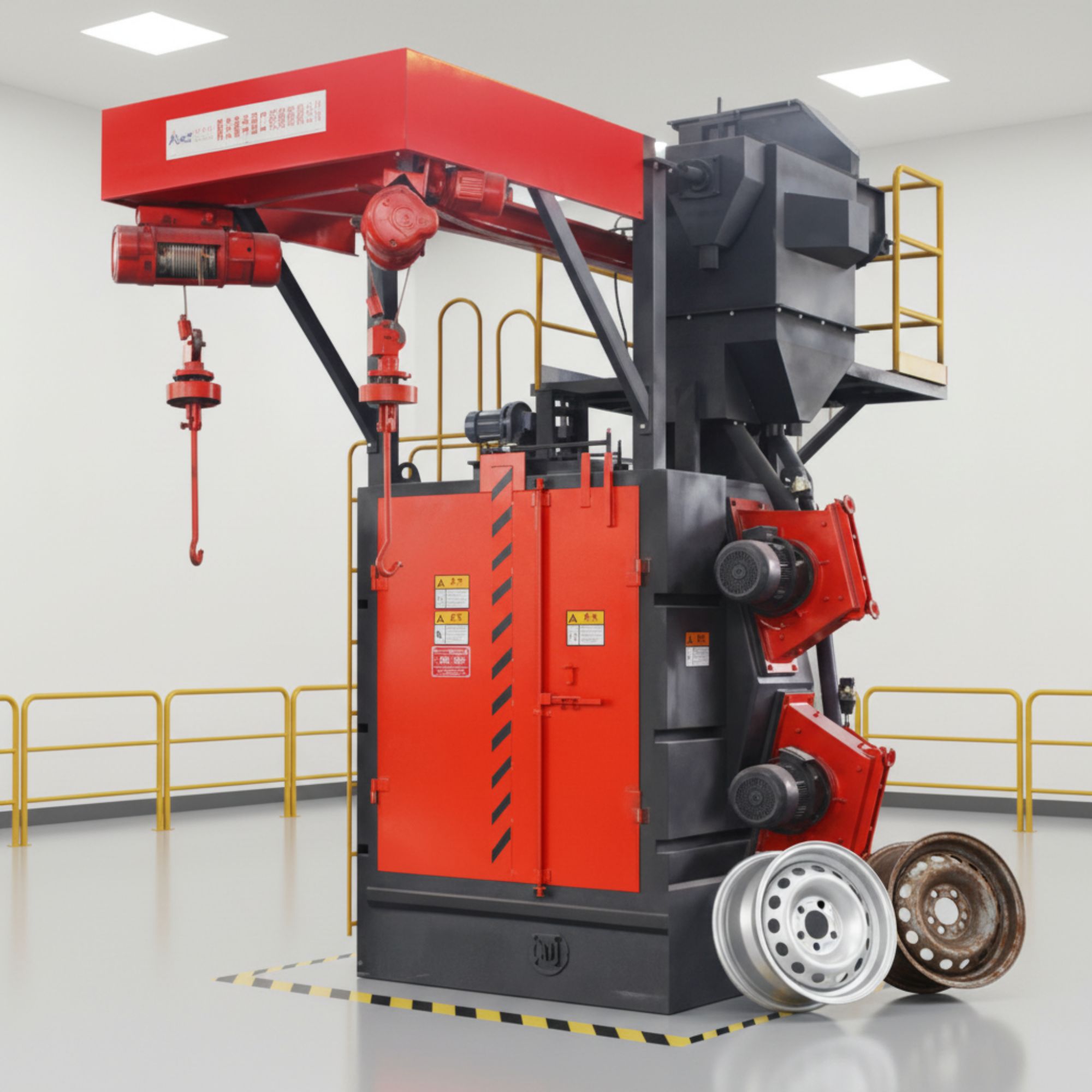 Custom Double Hook Shot Blasting Machine Factory: Precision Engineering for Your Needs