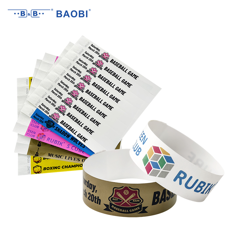 Laser Printable Wristbands Direct from the Factory: Custom Durable Event Solutions